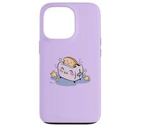 Grille-Pain Mignon avec Toast Kawaii Breakfast Art Coque pour iPhone 13 Pro