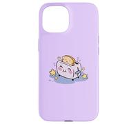 Grille-Pain Mignon avec Toast Kawaii Breakfast Art Coque pour iPhone 15