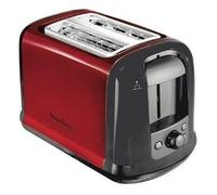 Grille-pain MOULINEX LT 261 D - 2 tranches - Rouge - 850W