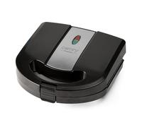 CAMRY Appareil multifonction 3 en 1, appareil à croque-monsieur, gril de contact, appareil Oreschki, machine à noix, puissance 1000 W, revêtement antiadhésif pour un nettoyage facile sans brûler