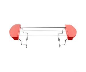 Grille-pain multifonction pour toasts et sandwichs, design facile à nettoyer pour une utilisation quotidienne en cuisine (rouge)