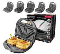 Grille-pain multifonctionnel - Camry - CR3042 - 1200W - 5 fonctions - Revêtement antiadhésif
