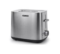 Muse Grille-pain MS-115 BS pour 2 tranches inox 1000 W fentes extra-larges 6 niveaux