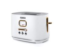 Grille-pain Muse MS-130W, 2 fentes - décongélation, réchauffage, Tiroir ramasse-miettes amovible, 1000W, Acier inoxydable