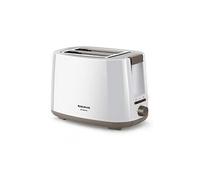 Taurus Mytoast II - Grille-pain 750W, 2 fentes, 7 niveaux de brunissage, Température ajustable, Ramasse-miettes, Système auto-centrage, Blanc
