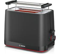 Grille-Pain,Mymoment,2 Fentes,Fonctions Décongélation Et Réchauffage,Chauffe-Viennoiserie Pliable,Highlift,Arrêt Automatique,Noir,Tat3M123