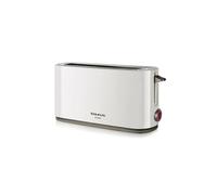 Grille-pain TAURUS Mytoast - Fente extra longue - 7 niveaux - 1000W - Blanc