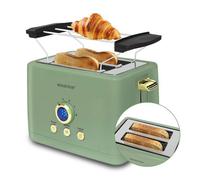 Grille-pain numérique MAGICFOX ClassicToast - 840 W, 2 Fentes extra larges, Éjection Automatique, 3 fonctions préréglées - Vert