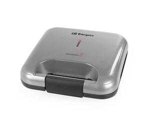 Grille-pain Orbegozo SW 4200 pour sandwich pratique et durable - Puissance 800 W - Plaques antiadhésives - Nettoyage facile - Rangement vertical - Protection contre la surchauffe