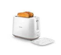 Grille-pain Philips Daily Collection HD2582-00 - 2 tranches - Blanc - Plastique - 8 niveaux de dorage