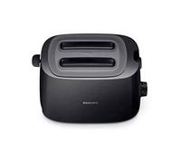 Philips Daily Collection Hd2582/90 Grille-Pain 2 Part(S) Noir 830 W - Grilles-Pain (2 Part(S), Noir, Plastique, Rotatif, Chine, 830 W)
