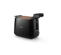 Grille-pain PHILIPS Daily Collection HD2583-90 - 8 tranches - Noir - Plastique - 600 W