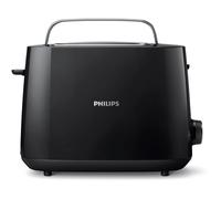 Grille-pain PHILIPS HD2581/90 Toaster noir Daily, 2 fentes, 830W
