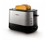 Philips hd2637 90 grille-pain avec fente large métal noir 950 w Noir G