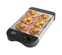 Grille-pain Plat Noir 900W Horizontal