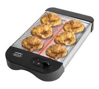 Grille-pain Plat Noir 900W Horizontal