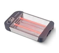 Grille-pain plat pour tout type de pain et bouilloire de 600 W de puissance. ...