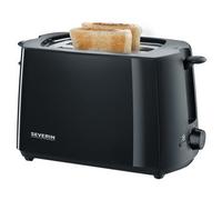 Grille-pain SEVERIN AT2287 - 700 W, 2 tranches, brunissage réglable, support viennoiseries, noir