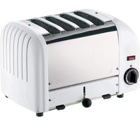 Grille Pain Professionnel Blanc - 4 Tranches - -