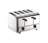 Grille pain Dualit Grille Pain Professionnel Contrôle Indépendant - 4 Tranches - - - Acier inoxydable 350x360x230mm
