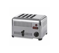 Grille-Pain Professionnel Inox 4 Tranches - Pujadas - - Acier inoxydable370 x210x230mm