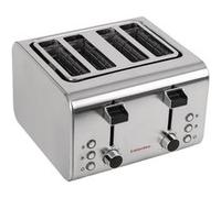 Caterlite Grille-pain 4 fentes en acier inoxydable 1,8 kW