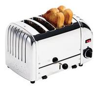 Grille pain Dualit Grille-pain aluminium inox 4 fentes, 2200 W, 220 V - MONO