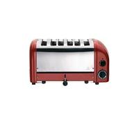 Grille Pain Professionnel Inox Finition Rouge 6 Tranches Dualit Rouge G