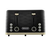 Grille-pain - Sencor - Sts 7551bk - 1600 W - 4 Fentes - Noir / Or SENCOR