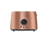 Grille Pain STS 6056GD 1000W 2 Fentes Décongélation Acier Inoxydable Cuivre