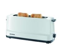 Severin AT 2232 grille-pain 2 part(s) 800 W Gris, Blanc