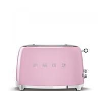 Grille-pain Smeg 2x2 50 pouces rose tsf01pkeu