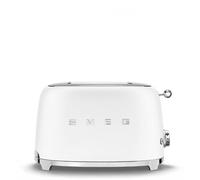 Grille-pain Smeg 2x2 50 pouces, style blanc mat tsf01whmeu