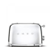 Grille-pain Smeg 2x2 50 pouces style chromé tsf01sseu