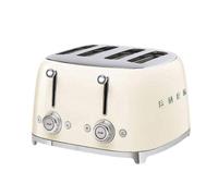 Grille-pain SMEG 4 tranches Années 50 - 2000W B Crème TSF03CREU