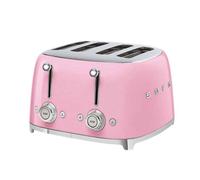 Grille-pain SMEG 4 tranches - Années 50 - Rose - 2000W
