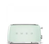 Grille-pain Smeg 4x2 50 pouces, style vert pastel tsf02pgeu