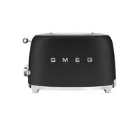 Grille-Pain Smeg Années 50 TSF01BLMEU Noir Mat