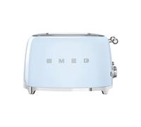 SMEG Grille Pain 4 tranches Années 50 - 2000W Bleu TSF03PBEU