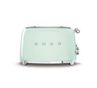Grille-pain Smeg style années 50 vert pastel brillant 4x4 TSF03PGEU