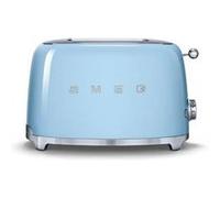 Smeg Grille-pain 950W 2 tranches 6 niveaux de dorage Bleu