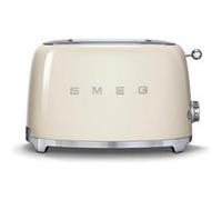 Grille-pain Smeg TSF01 2 fentes Toaster Creme Crème H
