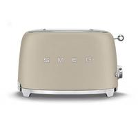 Grille-pain SMEG TSF01MLMEU Années 50 Beige lin
