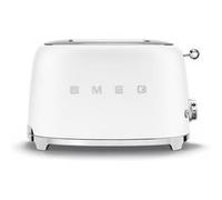 Grille pain Smeg TSF01WHMEU 2 tranches 950 W Blanc Blanc G