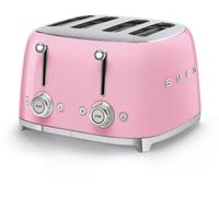 Grille-pain Smeg TSF03 950 W 4 fentes Toaster Rose Rose H