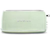 Grille-pain vintage - SWEISS - GRV7 - 2 fentes - 1500 W - Vert