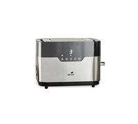 Grille-pain tactile 2 larges fentes inox Smart Toaster Coloris Inox