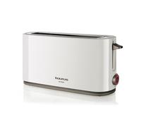 Taurus Grille-pain Mytoast 1000 W – fente extra longue, 7 niveaux de brunissage – Blanc G