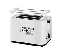 Grille pain Team Kalorik TO1010CW blanc 2 fentes avec tiroir ramasse miettes