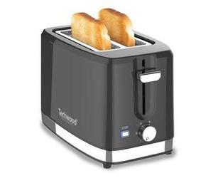Grille pain Techwood TGP-706 2 fentes - Noir